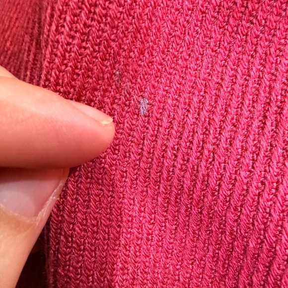 Vintage Y2K Rampage Pink Textured Mandarin Collar‎ Jacket Black Frogs Buttons M - Picture 5 of 10